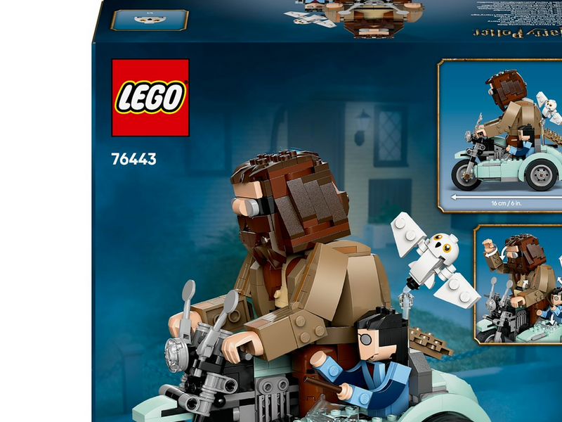 LEGO Harry Potter 76443 Hagrids und Harrys Motorradtour
