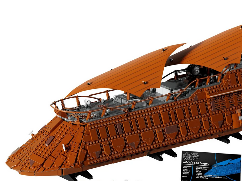 LEGO Star Wars 75397 Jabbas Segelbarke