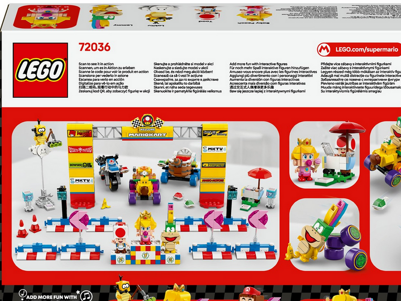 LEGO Super Mario 72036 Mario Kart™ – Baby Peach & Grand Prix–Set