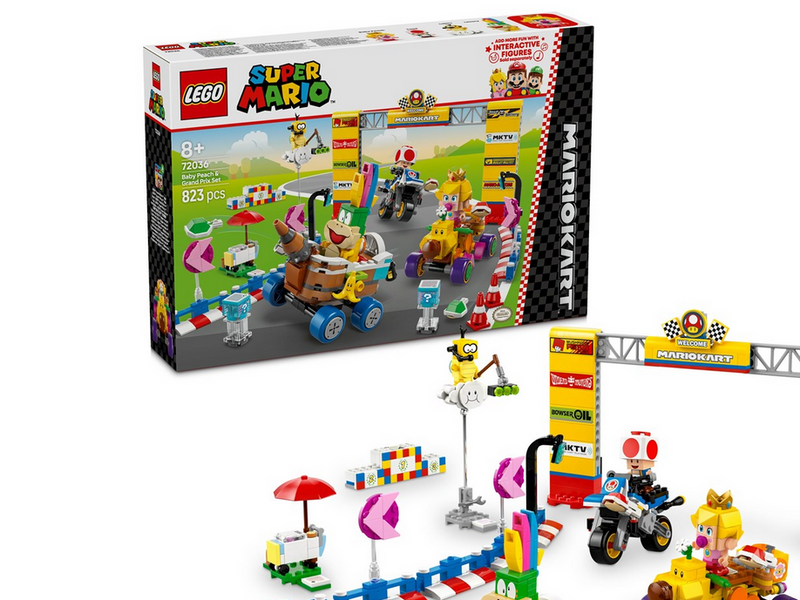 LEGO Super Mario 72036 Mario Kart™ – Baby Peach & Grand Prix–Set