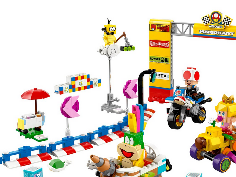 LEGO Super Mario 72036 Mario Kart™ – Baby Peach & Grand Prix–Set