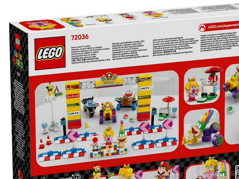 LEGO Super Mario 72036 Mario Kart™ – Baby Peach & Grand Prix–Set