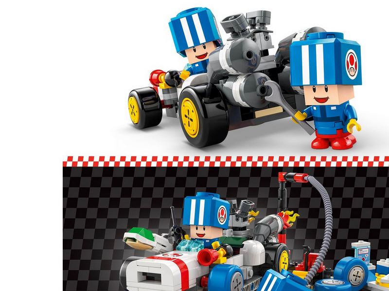 LEGO Super Mario 72035 Mario Kart™ – Toads Werkstatt