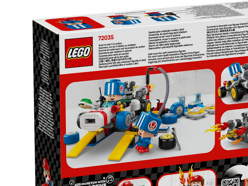 LEGO Super Mario 72035 Mario Kart™ – Toads Werkstatt