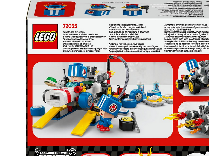 LEGO Super Mario 72035 Mario Kart™ – Toads Werkstatt
