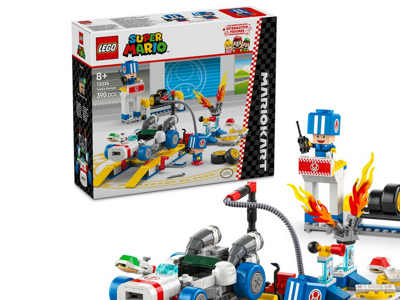LEGO Super Mario 72035 Mario Kart™ – Toads Werkstatt