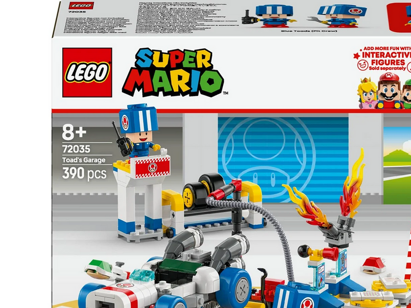 LEGO Super Mario 72035 Mario Kart™ – Toads Werkstatt
