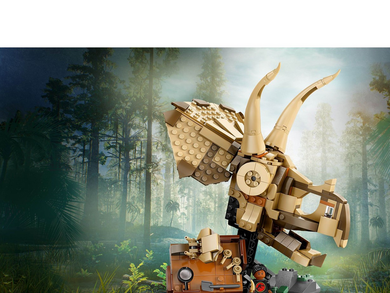 LEGO Jurassic World 76969 Dinosaurier-Fossilien: Triceratops-Schädel