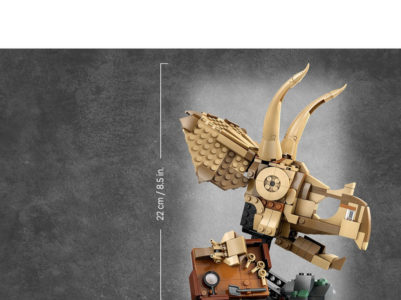 LEGO Jurassic World 76969 Dinosaurier-Fossilien: Triceratops-Schädel