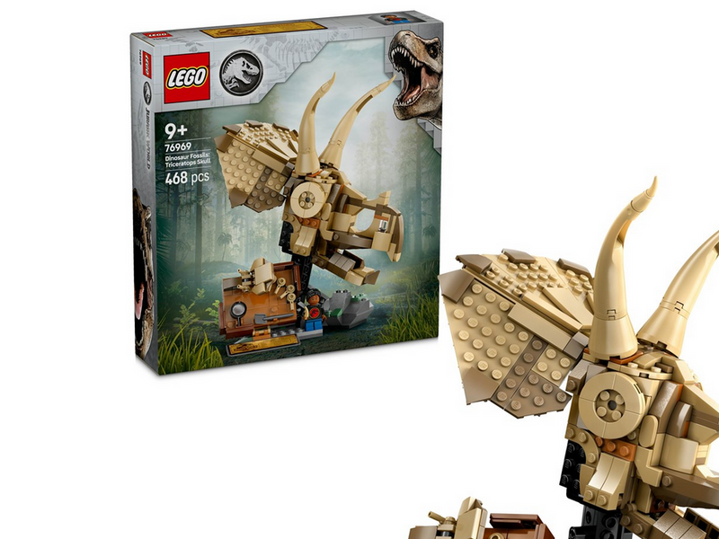 LEGO Jurassic World 76969 Dinosaurier-Fossilien: Triceratops-Schädel