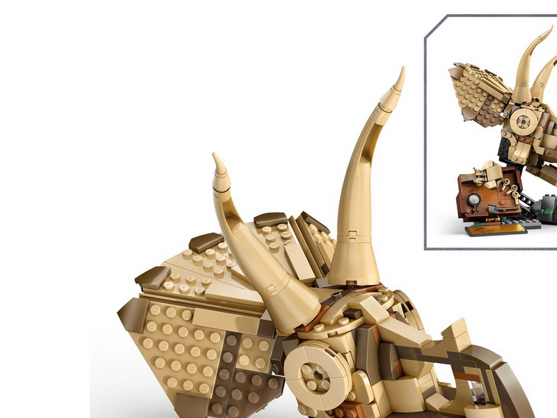 LEGO Jurassic World 76969 Dinosaurier-Fossilien: Triceratops-Schädel