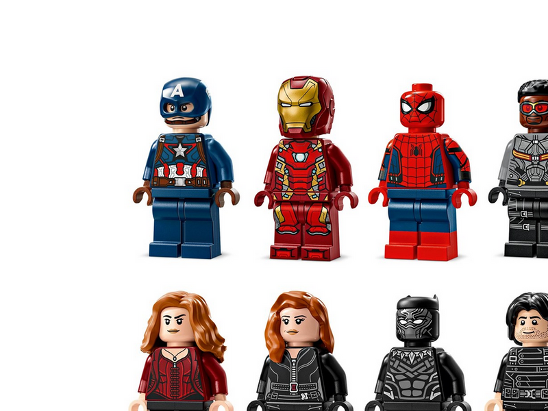 LEGO Super Heroes Marvel 76314 Captain America: Civil War Actionduell