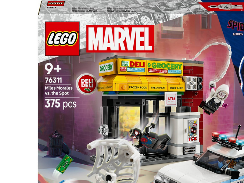 LEGO Super Heroes Marvel 76311 Spider-Verse: Miles Morales vs. Spot