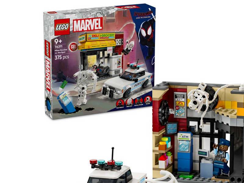 LEGO Super Heroes Marvel 76311 Spider-Verse: Miles Morales vs. Spot