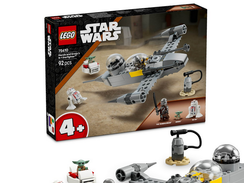 LEGO Star Wars 75410 Mandos und Grogus N-1 Starfighter™