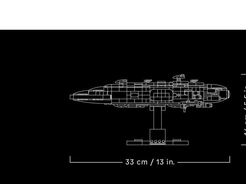 LEGO Star Wars 75405 Home One Starcruiser