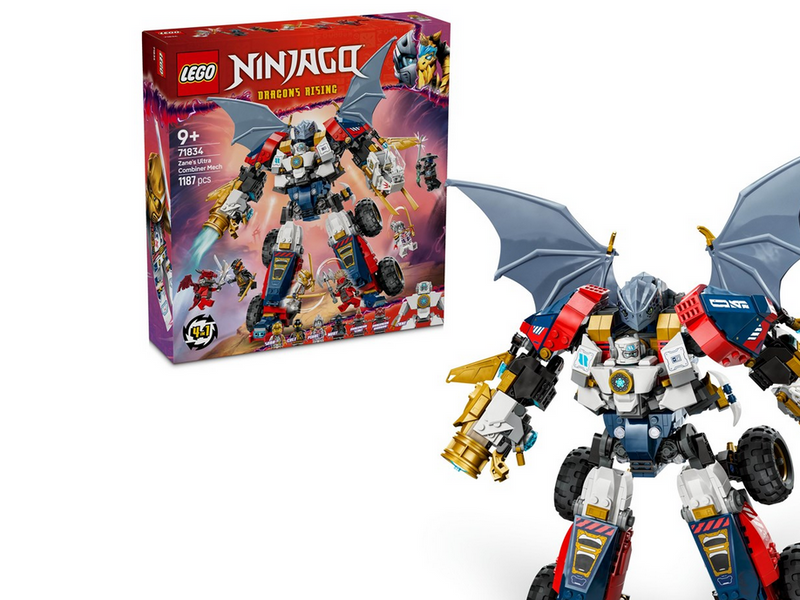 LEGO Ninjago 71834 Zanes Ultra-Kombi-Mech