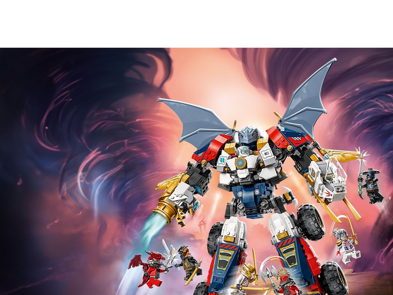 LEGO Ninjago 71834 Zanes Ultra-Kombi-Mech