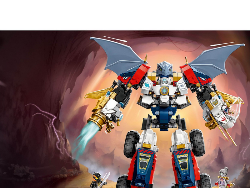 LEGO Ninjago 71834 Zanes Ultra-Kombi-Mech