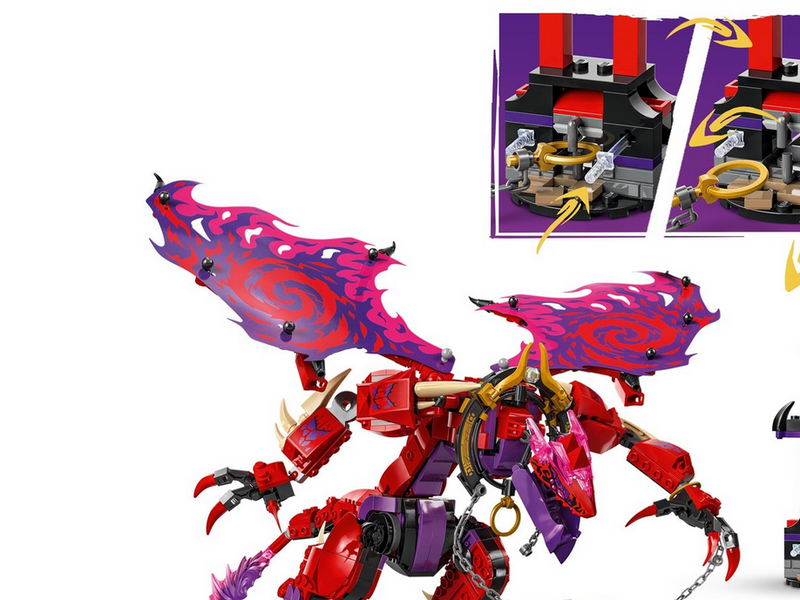 LEGO Ninjago 71832 Chaosdrache Donnerzahn