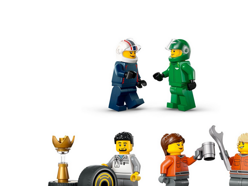LEGO 60445 F1® Transporter mit RB20 & AMR24 F1® Rennautos