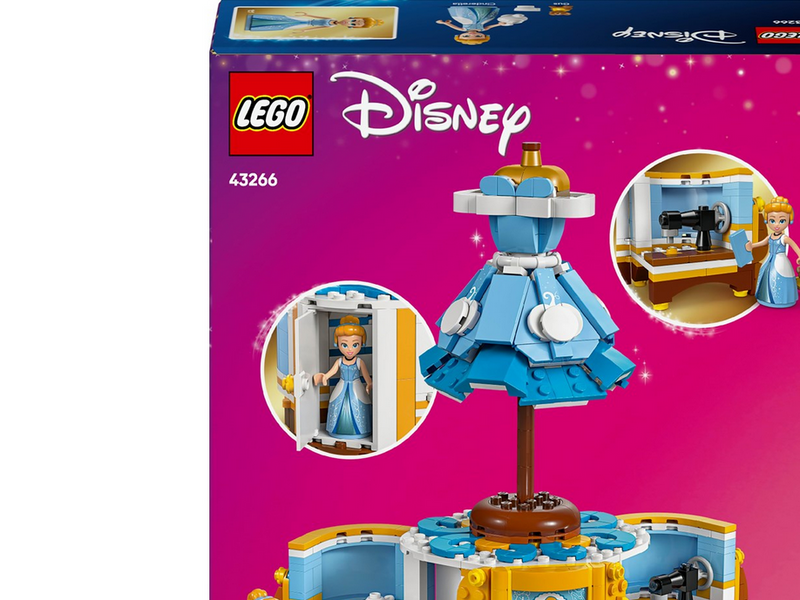 LEGO Disney 43266 Cinderellas Kleid