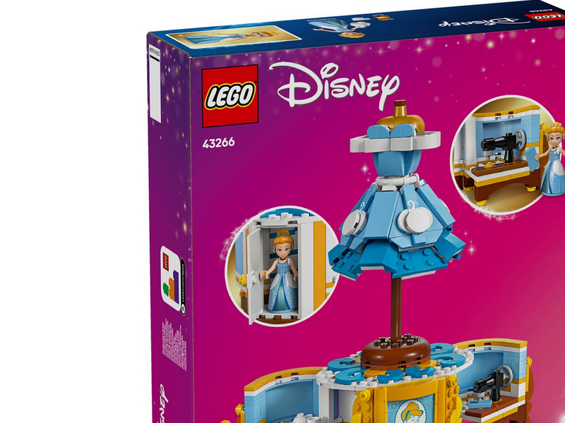 LEGO Disney 43266 Cinderellas Kleid