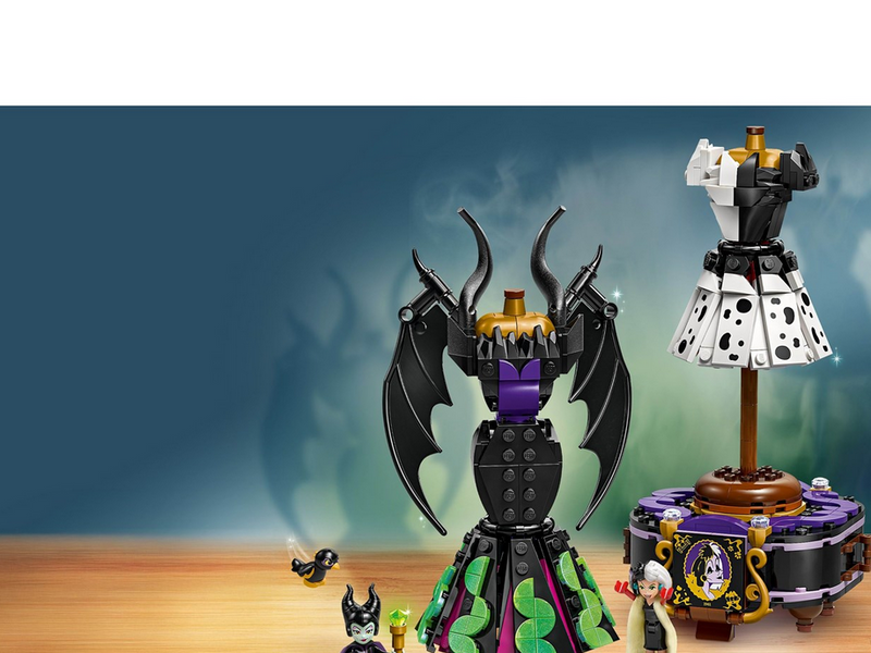 LEGO Disney 43262 Die Kleider von Malefiz und Cruella De Vil