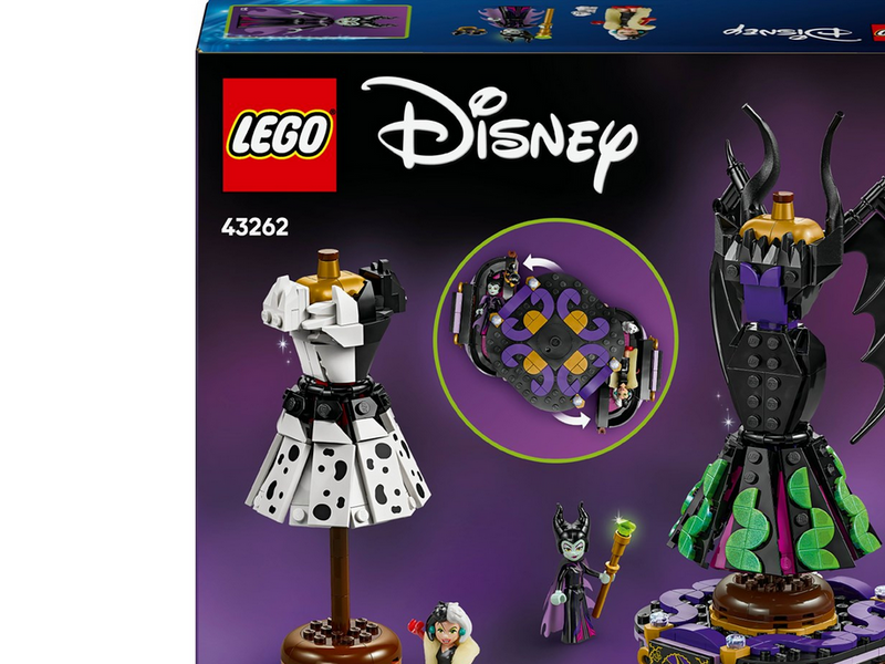 LEGO Disney 43262 Die Kleider von Malefiz und Cruella De Vil