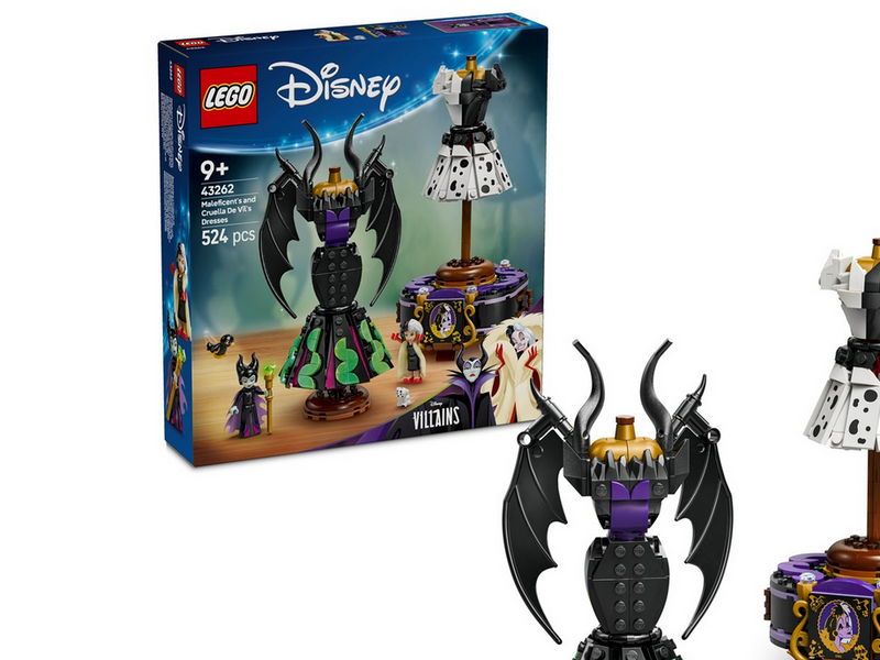 LEGO Disney 43262 Die Kleider von Malefiz und Cruella De Vil
