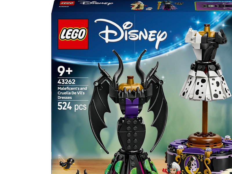 LEGO Disney 43262 Die Kleider von Malefiz und Cruella De Vil