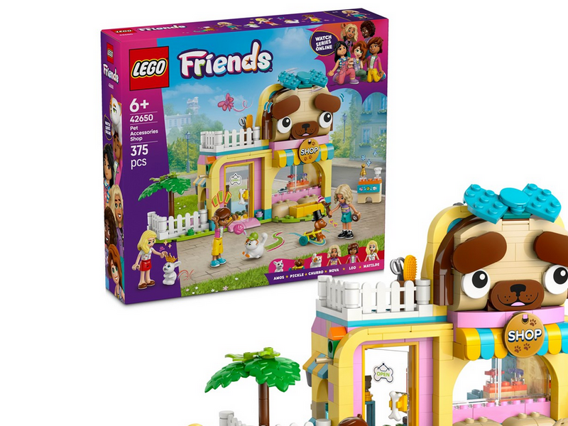 LEGO Friends 42650 Geschäft für Haustierzubehör