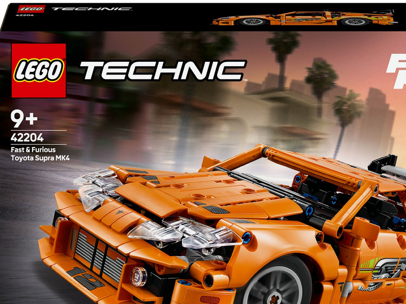 LEGO Technic 42204 Fast and Furious Toyota Supra MK4