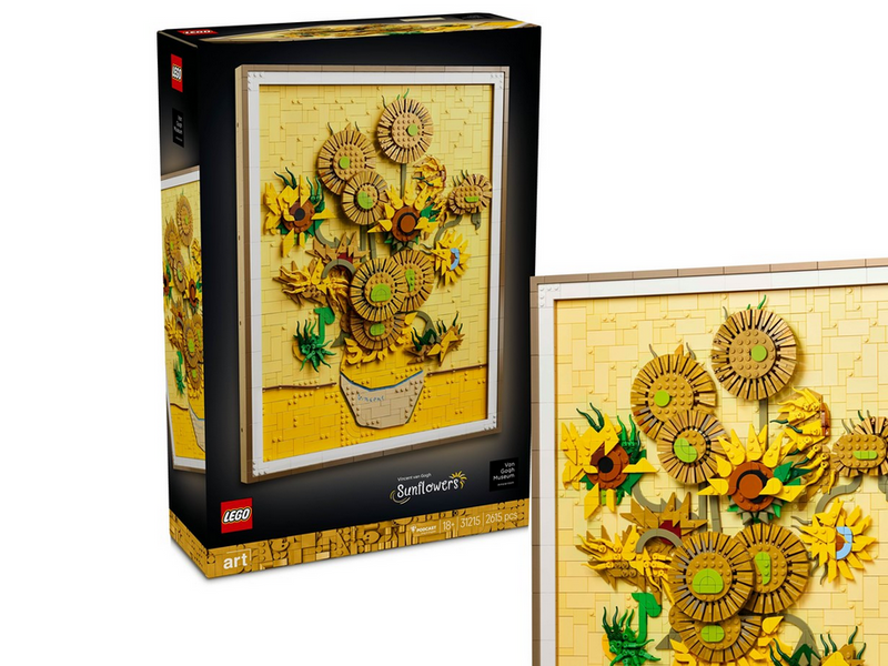 LEGO Art 31215 Vincent van Gogh – Sonnenblumen