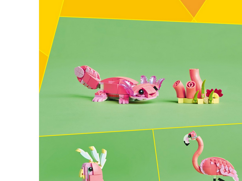 LEGO Creator 31170 Wilde Tiere: Rosa Flamingo