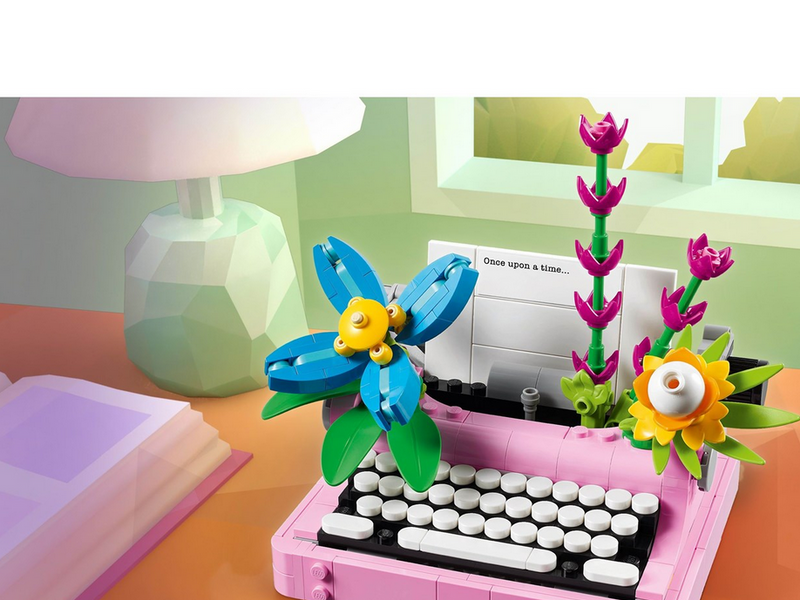 LEGO Creator 31169 Schreibmaschine mit Blumen