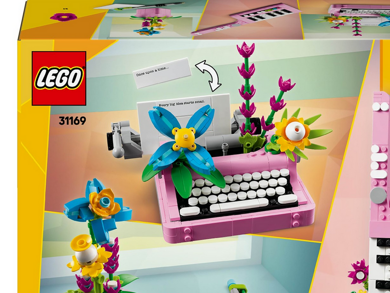 LEGO Creator 31169 Schreibmaschine mit Blumen