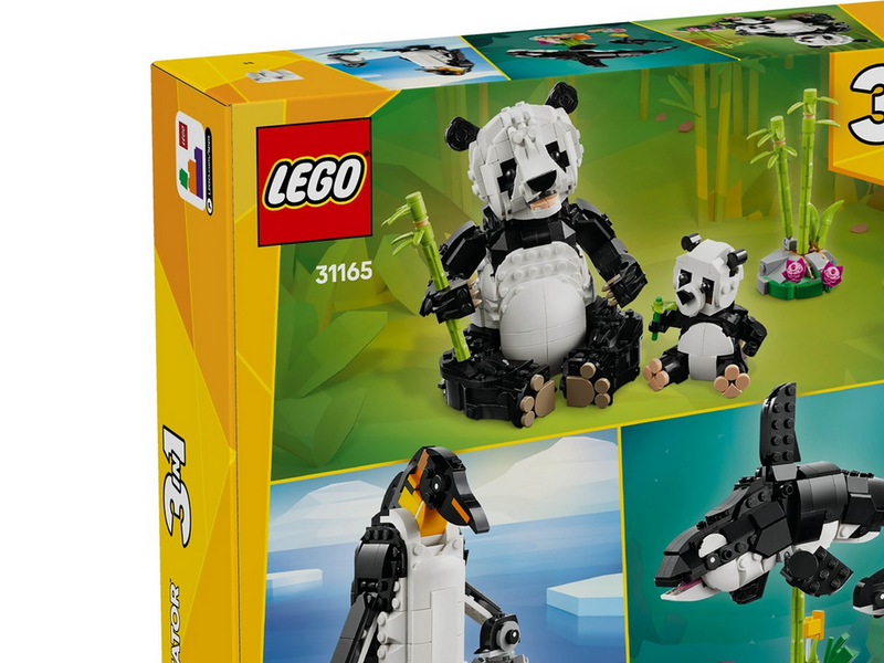 LEGO Creator 31165 Wilde Tiere: Pandafamilie