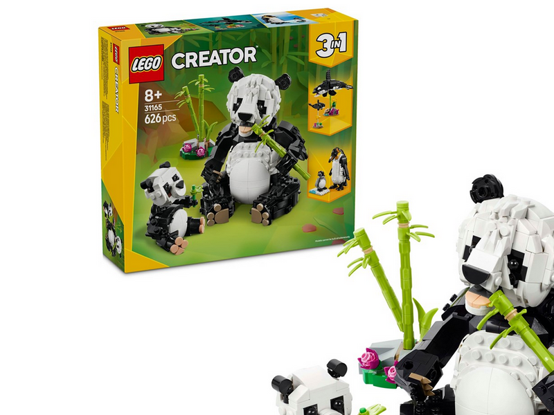 LEGO Creator 31165 Wilde Tiere: Pandafamilie
