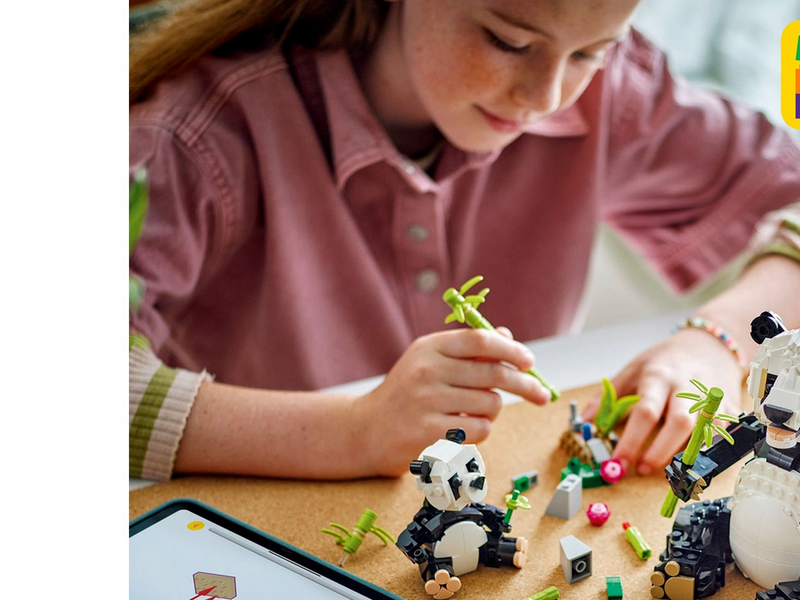 LEGO Creator 31165 Wilde Tiere: Pandafamilie