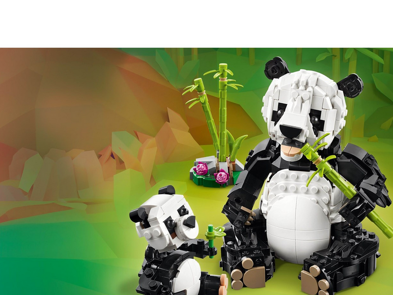 LEGO Creator 31165 Wilde Tiere: Pandafamilie