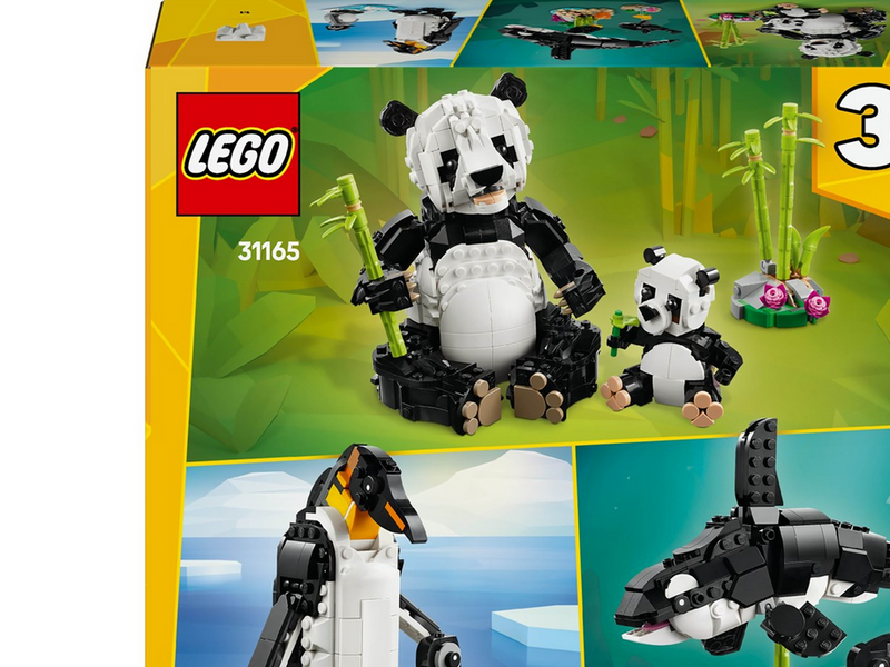 LEGO Creator 31165 Wilde Tiere: Pandafamilie