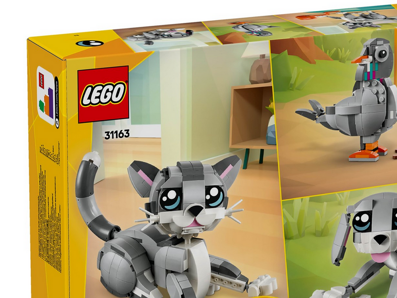 LEGO Creator 31163 Graue Katze