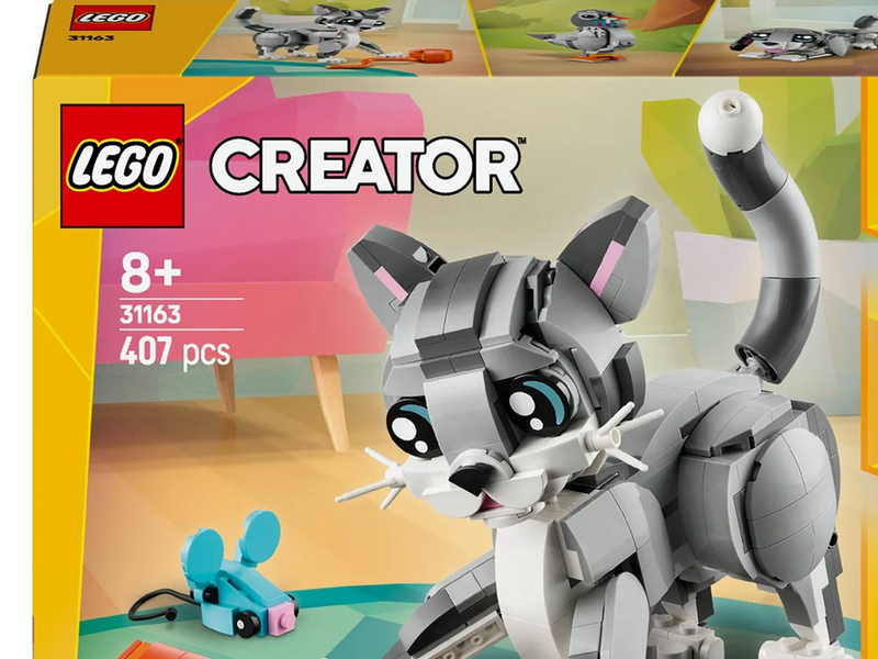 LEGO Creator 31163 Graue Katze