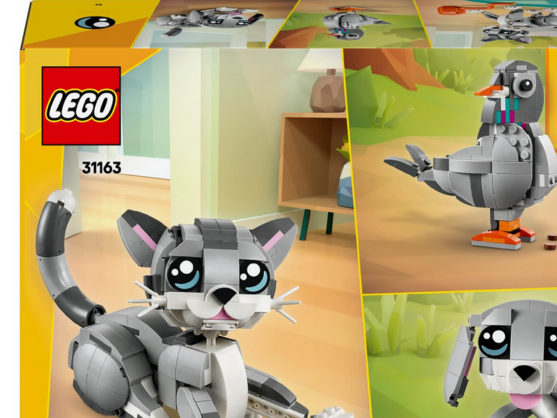 LEGO Creator 31163 Graue Katze