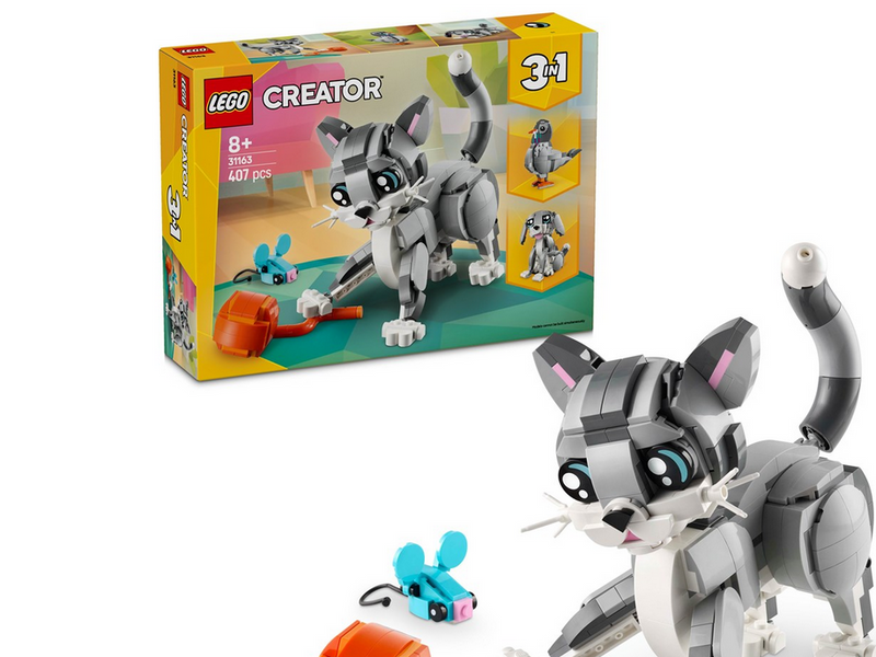 LEGO Creator 31163 Graue Katze