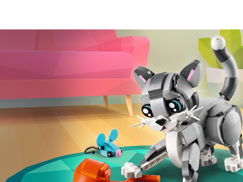 LEGO Creator 31163 Graue Katze