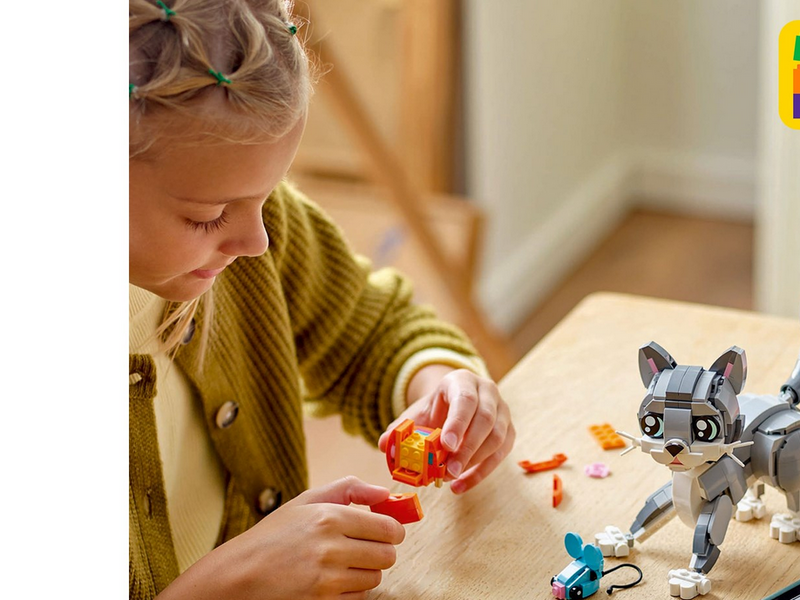 LEGO Creator 31163 Graue Katze