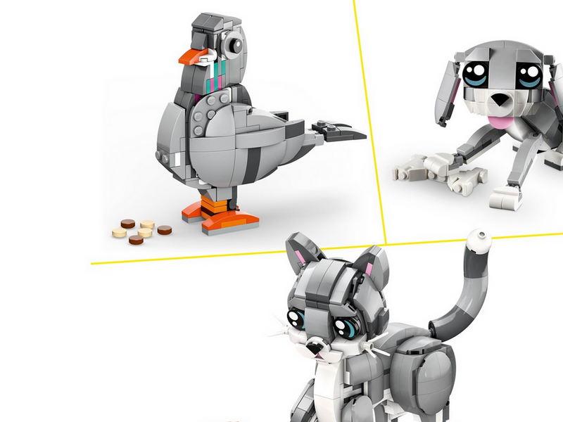 LEGO Creator 31163 Graue Katze