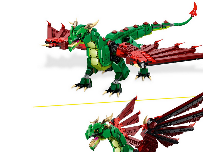 LEGO Creator 31161 Grüner Drache